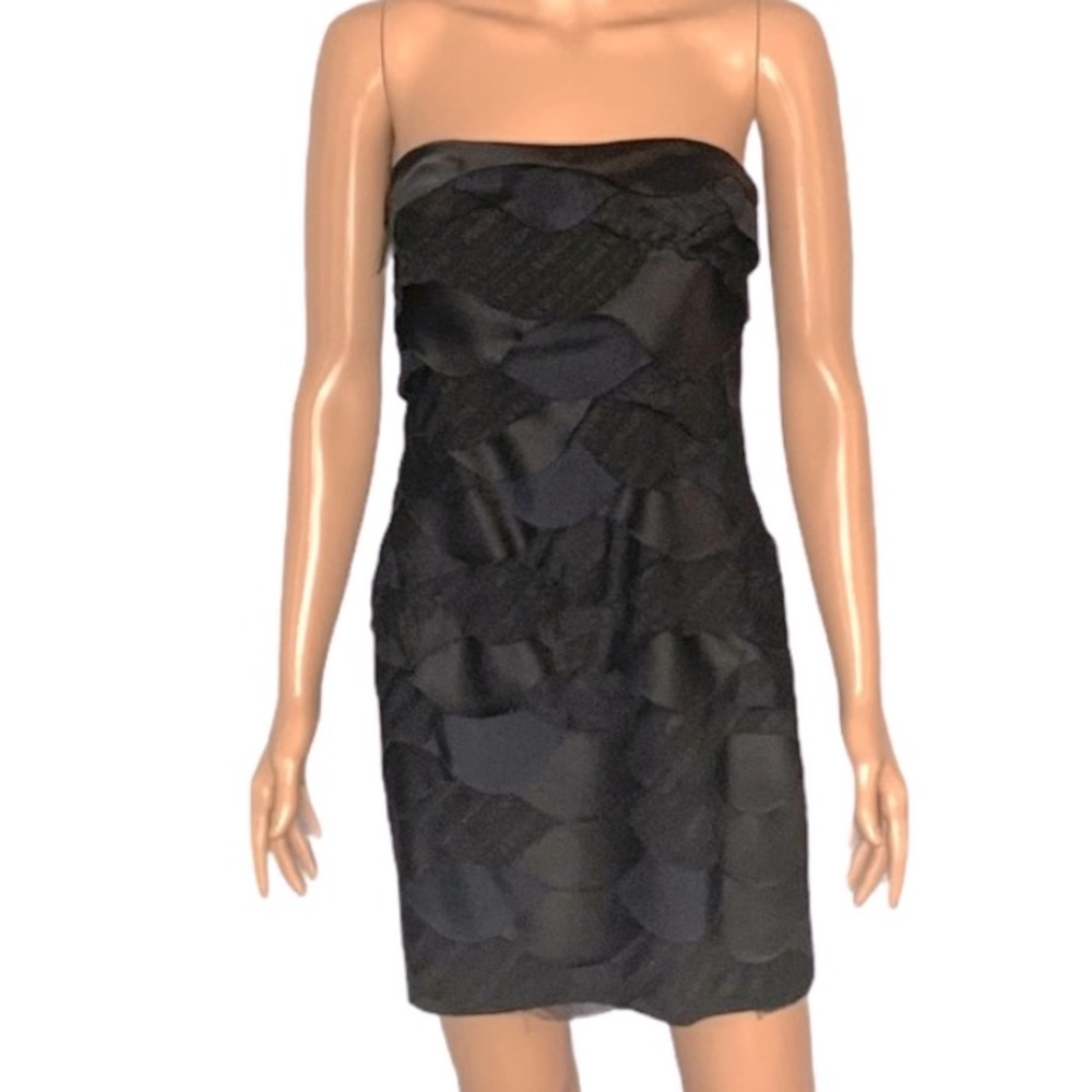 Alice + Olivia Silk Black Dress